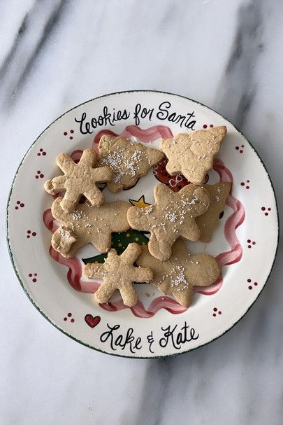 Santa Plate Ideas, Santa Cookie Plate, Cookies For Santa Plate, Santa Cookie, Ceramic Santa, Cookie Plate, Santa Plate, Cookies For Santa, Santa Cookies