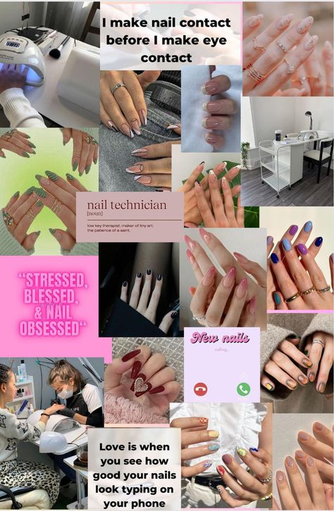 Nail Tech Name Ideas Aesthetic, Nail Technician Aesthetic Job, Nail Tech Ig Names, Nail Artist Vision Board, Nail Business Vision Board, Nail Tech School Aesthetic, Nail Tech Shed Ideas, Black Nail Tech Aesthetic, Vision Board Nail Tech