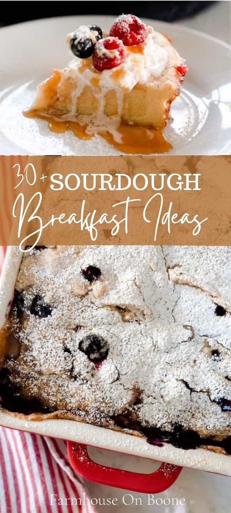 Farmhouse On Boone Breakfast, Sourdough Pankaces, Sourdough Pancakes With Active Starter, Farmhouse On Boone Sourdough Bread, Sourdough Starter Breakfast, Farmhouse On Boone Sourdough Recipes, Overnight Sourdough Breakfast Recipes, Overnight Sourdough Breakfast, Sourdough Breakfast Cake