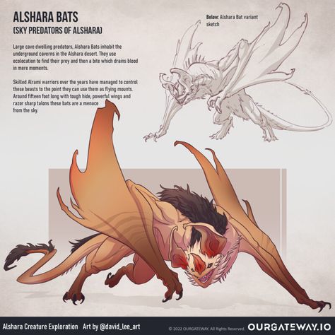 Bat Monster Concept Art, Bat Creature Concept Art, Dragon Creature Design, Bat Dragon Art, Bat Concept Art, Fantasy Creature Concept Art, Kaiju Concept Art, Creatures Rpg, Spider Dragon