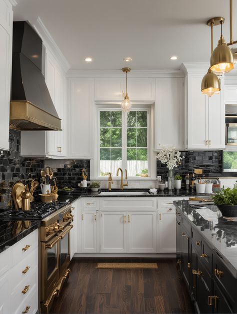 17 White Kitchen Cabinet Ideas – Your Motor Geek White Walls Dark Cabinets, White Kitchen Cabinets Black Countertops, Kitchen Cabinet Black, White Cabinets Kitchen, White Kitchen Cabinet, Beadboard Paneling, Minimalist Cabinet, Two Tone Cabinets, Kitchen Cabinet Ideas