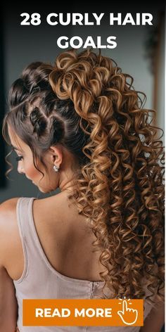 Long Curly Hair Color Ideas, Long Curly Hair Color, Curly Hair Goals, Curly Hair Color Ideas, Casual Curls, Curly Hair Color, Natural Curly Hair Care, Curly Highlights, Curly Layers