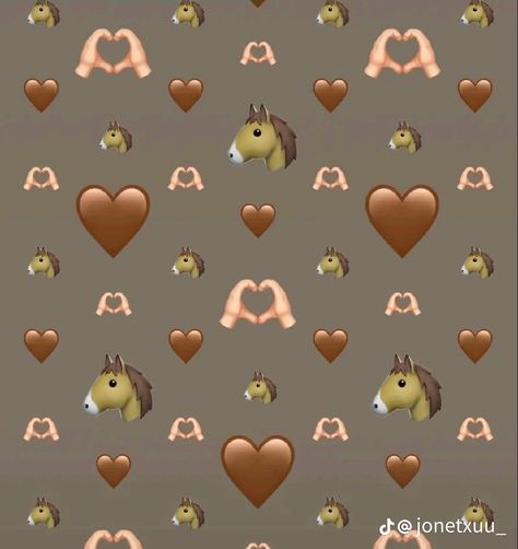 Cute Horse Wallpaper Cartoon, Horse Emoji, Wall Pepar, Cute Wallpapers For Ipad, Emoji Backgrounds, Horse Wallpaper, Emoji Wallpaper, Cute Horses, Summer Wallpaper