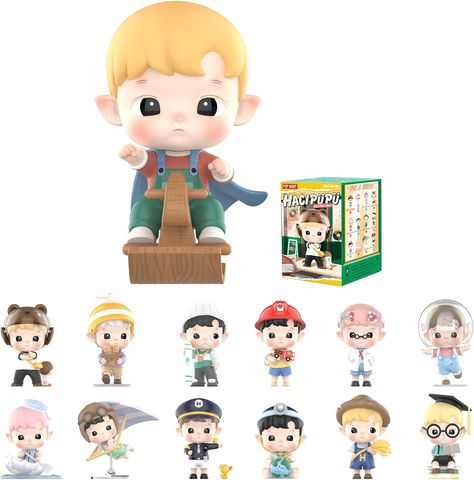 Amazon.com: POP MART HACIPUPU My Little Hero Blind Box Figures, Random Design Box Toys for Modern Home Decor, Collectible Toy Set for Desk Accessories, 1PC : Toys & Games Hacipupu Pop Mart, Blind Box Figures, Design Box, Box Toys, Pop Mart, Blind Box, Toy Sets, Modern Home Decor, Anime Artwork