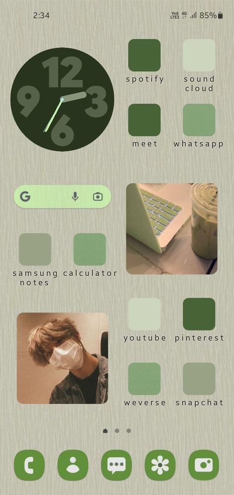 Homescreen layout ideas for Android (samsung) Boyfriend Widget Ideas, Infinix Phone Organization Ideas, Samsung Galaxy Homescreen Ideas, Home Screen Ideas Android Samsung, Google Pixel Homescreen Ideas, Phone Layout Ideas Android Samsung, Google Pixel Homescreen Layout, Samsung Homescreen Wallpaper, Samsung Customization Ideas
