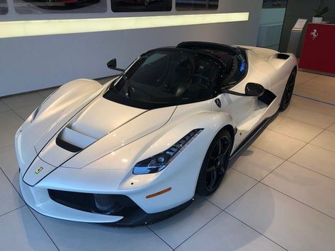 2017 Ferrari LaFerrari Aperta in Auburn Hills, United States for sale (10831769) Laferrari Aperta, Ferrari Laferrari Aperta, Luxury Car Garage, Ferrari Laferrari, Top Luxury Cars, Luxury Car Interior, Tesla Car, Pimped Out Cars, Ferrari Car