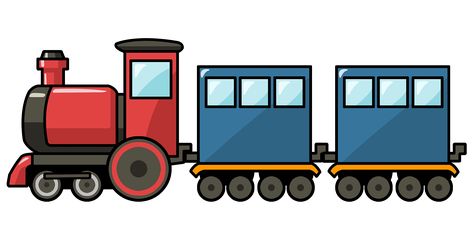 Toy Trains Clipart | Clipart Panda - Free Clipart Images Train Cartoon, Train Clipart, Train Illustration, Train Book, Choo Choo Train, Rail Transport, Edible Icing Sheets, Free Clipart Images, Train Birthday