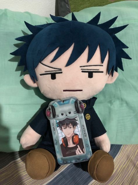 Jjk (Plushie) Jjk Plushies, Jjk Wallpapers, Pretty Icons, Megumi Fushiguro, Bullet Journal Doodles, Pretty Photos, Journal Doodles, Boys Baby, Jujutsu Kaisen