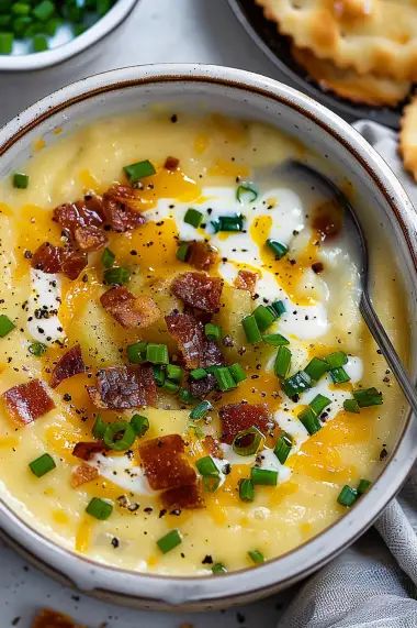 Crockpot Potato Soup Potato Soup Crock Pot Hashbrowns, Crockpot Baked Potato Soup, Easy Crockpot Potato Soup, Hash Brown Potato Soup, Potato Soup Crockpot Recipes, Potato Soup Crock Pot Easy, Cheesy Potatoes Crock Pot, Crockpot Potato Soup, Crockpot Potato