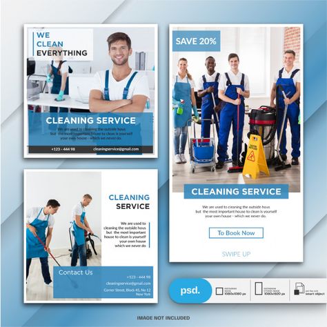 Cleaning Company Instagram Feed, Cleaning Company Social Media Posts, Cleaning Service Poster, Cleaning Company Marketing, Success Photography, Poster Business, Cleaning Services Company, Banner Design Layout, Flyers Design