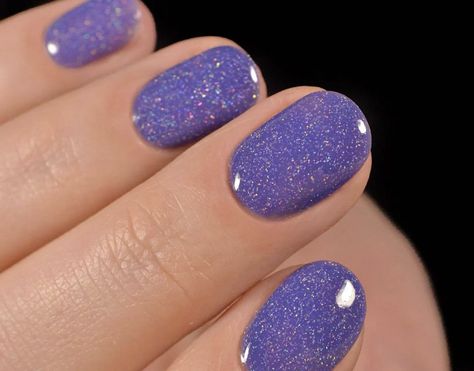 Purple Gel Nails With Glitter, Dark Purple Glitter Nails, Summer Disney Nails, Dark Gel Nails, Sns Nails Designs, Firework Nails, Disney Inspired Nails, Purple Glitter Nails, Sns Nails Colors