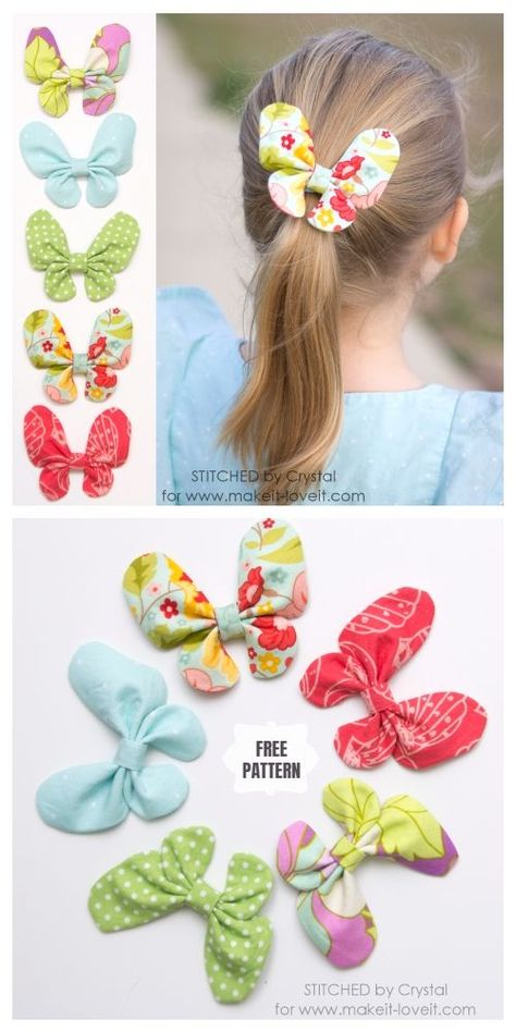 DIY Butterfly Hair Bow Free Sewing Pattern | Fabric Art DIY in 2022 | Fabric sewing patterns, Girls hair bows diy, Diy hair bows Fabric Art Diy, Girls Hair Bows Diy, Fabric Origami, Hair Bow Tutorial, Fabric Hair Bows, Fabric Sewing Patterns, Diy Butterfly, Fabric Butterfly, Bow Tutorial