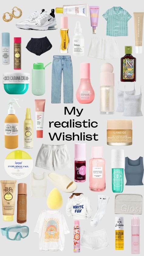 #realistic wish list ￼#outfitinspo #beauty if you follow me, I’ll follow you back ￼💕xx Realistic Christmas List, Christmas Wish List Aesthetic, Christmas List Clothes, Wish List Aesthetic, Christmas Wish List Ideas, Wish List Ideas, Preppy Wishlist, Realistic Wishlist, Birthday Wish List