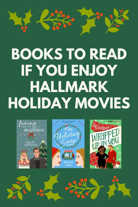 Hallmark Books, Books To Read Summer, Christmas Romance Books, Hallmark Holiday Movies, Romantic Comedy Books, Best Christmas Books, Comedy Books, Best Romance Books, Romcom Books