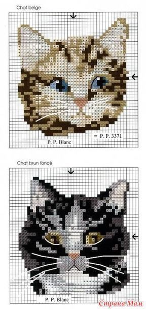 Cat Cross Stitch Charts, Cat Cross Stitches, Cat Cross Stitch Pattern, Stitch Pictures, Pola Kristik, Disney Cross Stitch, Cross Stitch Bookmarks, Pola Sulam, Cross Stitch Pictures