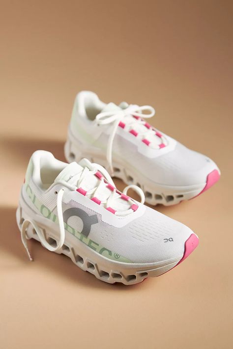 On Cloudmonster Sneakers | Anthropologie On Cloudmonster, On Cloud Shoes, Cloud Shoes, Orange Fits, Workout Fits, On Clouds, Soft Sock, Cute Sneakers, Sport Shoes Women