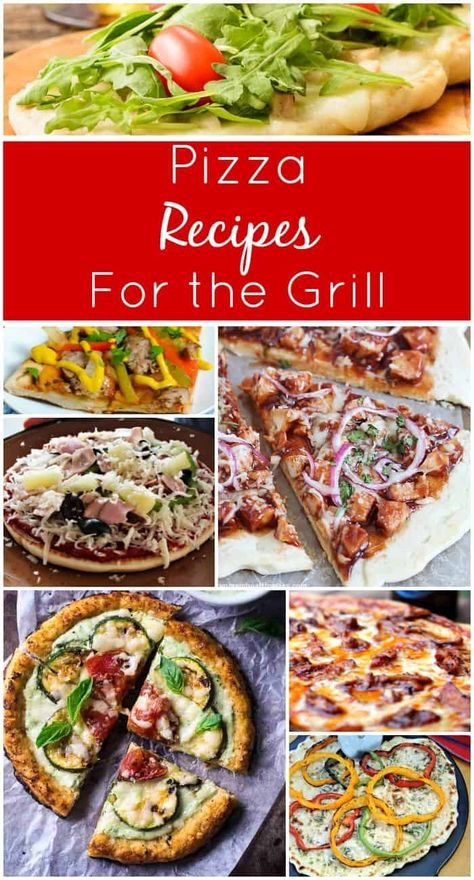 Recipes For The Grill, Pizza Variety, Coco Puffs, Grilled Pizza Recipes, Food Bites, Pizza Ideas, Flat Breads, Pampered Chef Recipes, Traeger Recipes