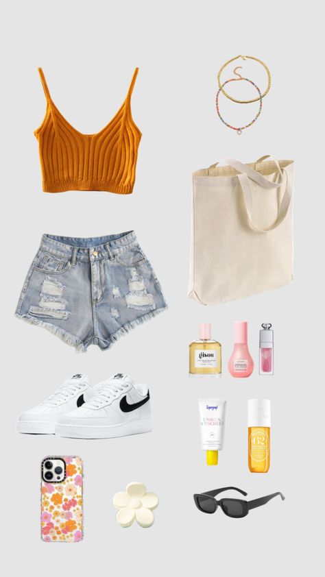 sarah cameron inspired outfit #outerbanks #obx #outfit #aesthetic Outerbanks Sarah Outfit, Summer Obx Aesthetic Outfits, Sarah Outerbanks Outfits, Sarah Cameron Outfits For School, Sara Obx Outfits, Sarha Cameron Outfits, Summer Outfit Inspo 2023 Casual, Sarah Cameron Swimwear, Pouge Outfit Inspired