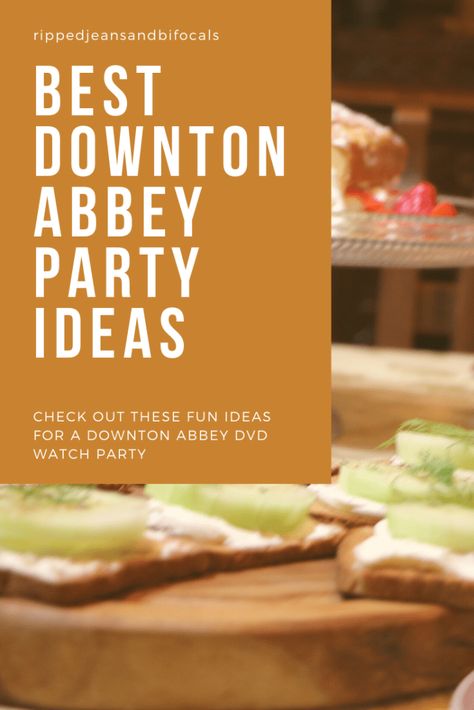 Looking for Downton Abbey party ideas? I've got 'em! |Downton Abbey DVD|Downton Abbey Movie Watch Party|Downton Abbey party ideas|Downton Abbey movie night| #DowntonAbbeyDVD #DowntonAbbeyPartyIdeas Downton Abbey Party Ideas, Movie Watch Party, Watch Party Ideas, Downton Abbey Party, Wedgewood China, Downton Abbey Movie, Downton Abbey Style, Fun Watch, Teen Party Games