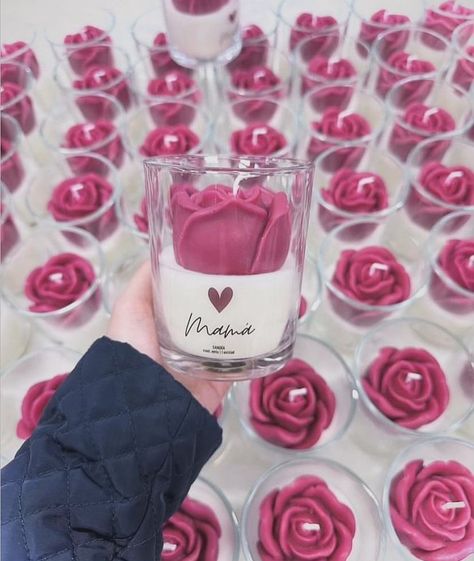 150 ROSE IN A JAR candle for wedding favors Can be customized Candle For Wedding, Rose Candle, Candle Jar, Small Rose, Jar Candle, In A Jar, Candle Jars, Wedding Favors, Candles