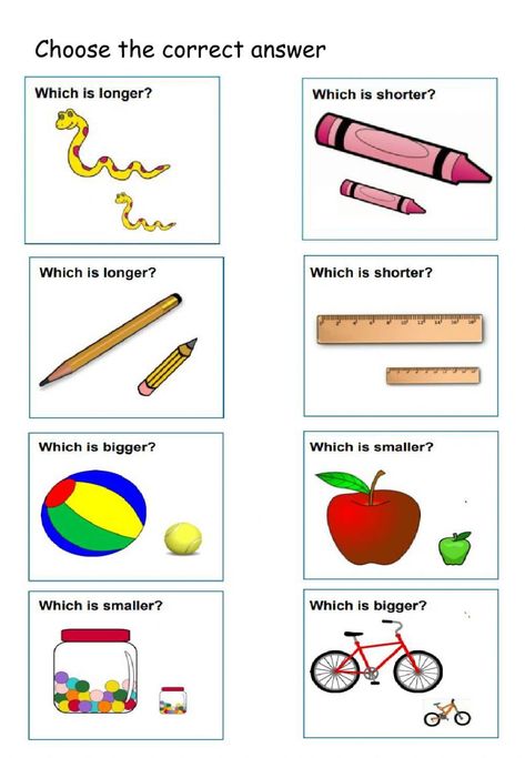 #Maths_Comparison_Worksheet #Comparison_Activities_Preschool #Sizes_Worksheet_Preschool #Size_Worksheets_For_Preschool Maths Comparison Worksheet, Comparing Sizes Kindergarten, Comparison Activities Preschool, Sizes Worksheet Preschool, Sizes Activities For Preschool, Size Comparison Activities Preschool, Size Worksheets For Preschool, Speech Therapy Worksheets Free Printable, Kindergarden Worksheet