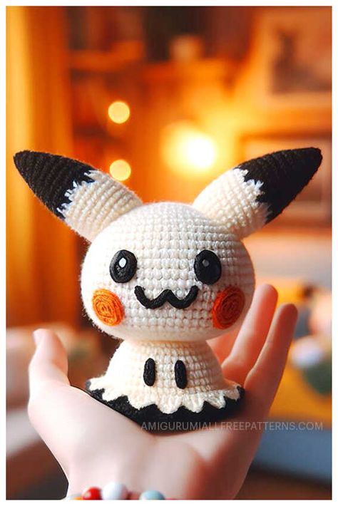 Amigurumi Mimikyu Pokemon Crochet Free Pattern - Free Crochet Patterns Pumpkaboo Crochet Pattern, Sylveon Crochet Pattern, Cubone Crochet Pattern Free, Mimikyu Crochet Pattern Free, Crochet Pokémon Pattern, Free Anime Crochet Patterns, Anime Amigurumi Free Pattern, Amigurumi Pokemon Free Pattern, Free Pokemon Crochet Patterns