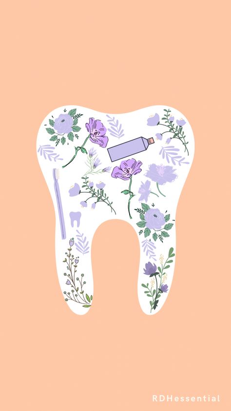 For all my tooth people out there, save this pin for a cute new phone background 🦷 Teeth Wallpaper, Tooth Wallpaper, Teeth Background, Teeth Anatomy, Dental Wallpaper, Dental Life, Family Dental, Dental Art, Iphone Home Screen Layout