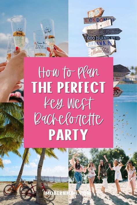 Looking to plan an unforgettable Key West bachelorette party? From sea breezes to sunshine-filled adventures, Key West, Florida, is the ultimate destination for a bachelorette trip. This Key West bachelorette guide covers everything you need—from where to stay to the best activities—so you can create the perfect celebration in paradise! Discover the top Key West bachelorette party ideas now! | Bachelorette Party Places Florida Keys Bachelorette Party, Bachelorette Party Instagram, Key West Bachelorette Party, Bachelorette Party Trip Ideas, Key West Bachelorette, Bachelorette Party Places, Bach Bash, Bachelorette Party Destinations, Coffee Queen