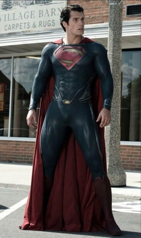 Henry Superman, Superman Costume, Superman Henry Cavill, Superman Wallpaper, Henry Cavill Superman, Dc Rebirth, Zack Snyder, Superman Man Of Steel, Superman Art