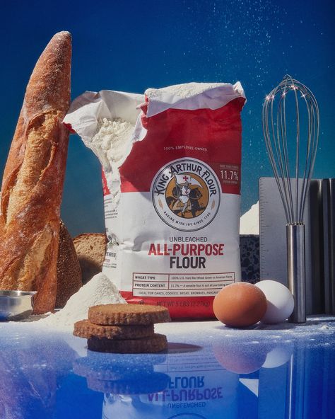 Inside the Epicenter of the Pandemic Baking Boom at King Arthur Flour Flour Photoshoot, Bread Photo, Baking School, Product Photography Studio, Barton Springs, Pizza Ingredients, King Arthur Flour, 2024 Design, Photography Food