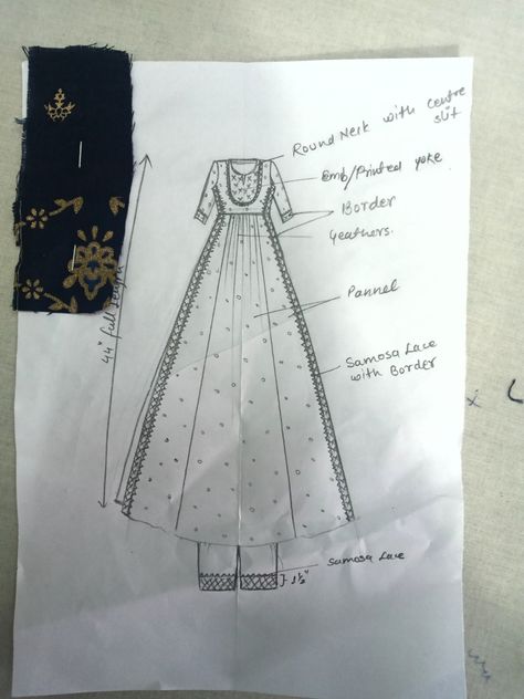 Kaftan Sketch Design, Mughal Dresses Fashion, Kurta Illustration Sketch, Anarkali Sketch, Kurti Drawing, Bride Fashion Illustration, Flower Pattern Design Prints, Embroidery Paper, Logo Design Inspiration Vintage