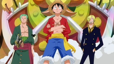 The Monster Trio, Zoro And Sanji, Monster Trio, Luffy Zoro Sanji, Sanji Zoro, Zoro Luffy, Zoro Sanji, Matching Halloween Costumes, One Piece World