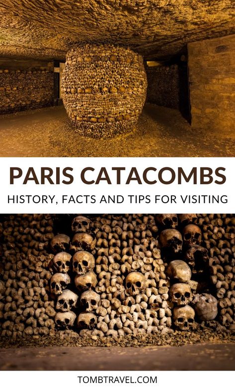 Catacombs Italy, Fantasy Catacombs, Catacombs Of Paris, Paris Catacombs, The Catacombs Paris, Paris Catacombs Map, French Catacombs, Underground Catacombs, European Bucket List