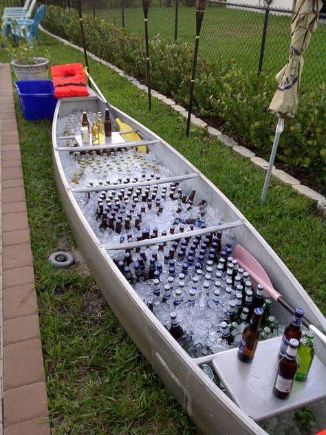 Wedding Drink Station, Lake Party, Beverage Station, Fishing Birthday Party, Fishing Party, Fishing Birthday, Drink Station, Wedding Drink, Backyard Party