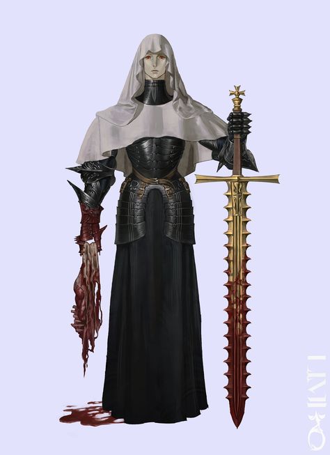 Home / X Fantasy Nun Art, Nun Knight, Nun Character Design, Nun Character, Nun Design, Female Knight, 다크 판타지, Dnd Art, Fantasy Concept Art