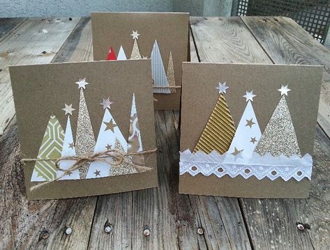 #christmascards, #christmas, #greetingcards, #handmadecards, #cardmaking, #holidaycards, #merrychristmas Home Made Christmas Cards Ideas, Christmascards Selfmade, Funny Family Christmas Cards, Christmas Card Making, Homemade Valentines Day Cards, Christmas History, Arte Aesthetic, Create Christmas Cards, Easy Christmas Ornaments