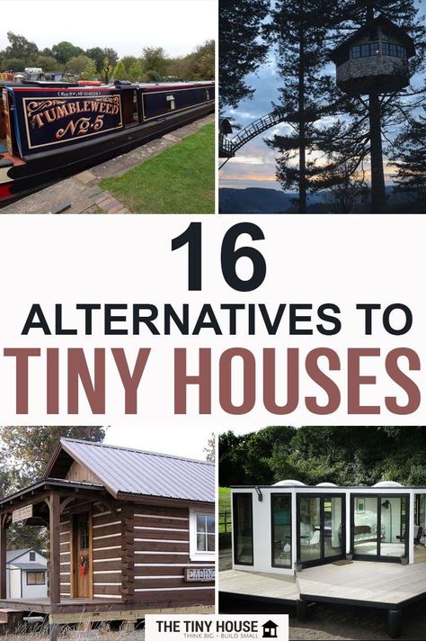 Not everyone can be comfortable or desire for living in a tiny house and thus there are alternatives to tiny houses for them. Read it to know the alternatives. Cheapest Small House To Build, Diy Tiny Home Cheap, Tiny House Diy Ideas, Tiny House Design 2 Bedroom, Alternative Housing Ideas, Tiny House No Loft, Tiny House For Family, Diy Tiny House Under $5000, Unique Tiny Houses