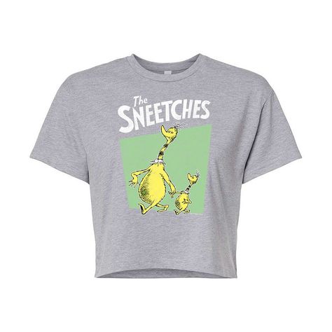 The Sneetches, Cropped Graphic Tees, Dr Seuss, Gender Female, Graphic Tee, Age Group, Graphic Tees, Short Sleeves, Tops & Tees