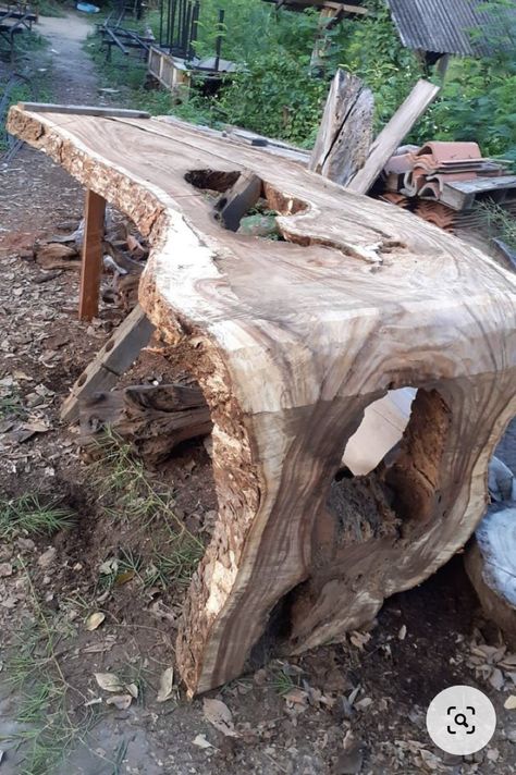 Kitchen Bar Island, Farmhouse Table Kitchen, Island Kitchen Table, Lobby Table, Indoor Zen Garden, Wood Bathtub, Bar Island, Rustic Furniture Design, Angel Wings Wall Art