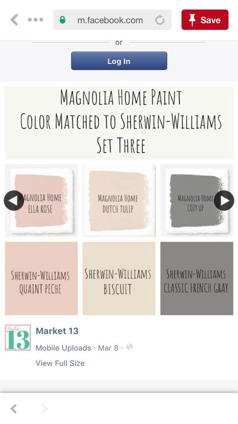 Dutch Tulip Paint Color, Magnolia Homes Paint Colors Matched, Magnolia Home Paint Colors, Magnolia Home Paint, Home Paint Colors, Dutch Tulip, Home Paint, Tulip Painting, Gray Paint