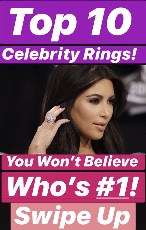 Top 10 Most Expensive Celebrity Engagement Rings Celebrity Rings Engagement, Trending Engagement Rings For 2024, Celebrity Engagement Rings Top 10, Engagement Rings Expensive, Most Expensive Ring, Most Expensive Diamond Ring, Most Expensive Engagement Ring, Expensive Diamond Rings, Huge Engagement Rings