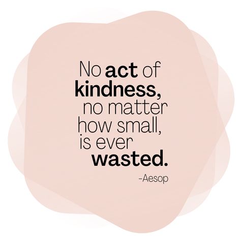 This quote is so powerful and true. Even the smallest act of kindness can make a big difference in someone's life. We should all try to be more kind to one another by giving a helping hand or sharing a smile with someone, and remember that no act of kindness is ever wasted. #quotestoliveby #helpothers #sundayquotes Small Acts Of Kindness Quotes, Hand Captions, Acts Of Kindness Quotes, Act Of Kindness Quotes, Act Of Kindness, Small Acts Of Kindness, Sunday Quotes, Acts Of Kindness, Kindness Quotes