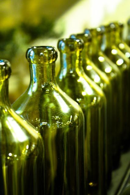 just keep swimming Olive Oil Bottles, Green Bottle, Green Collection, Old Bottles, Green Wall Art, Simple Green, Green Olive, Bottles And Jars, Oil Bottle