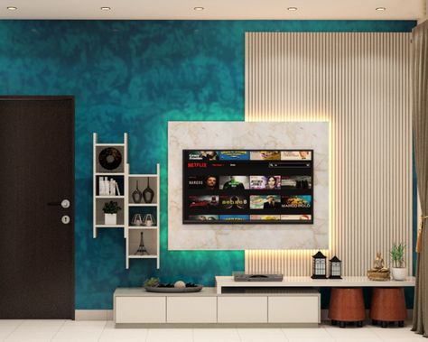 Compact Living Room, Tv Feature Wall, Lavish Living Room, Sliding Door Wardrobe Designs, Modern Tv Wall Units, Modern Tv Units, Modern Tv Wall, Tv Console Table, Interior Design Your Home