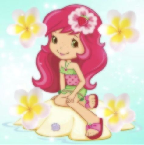 (!!NOT MINES!! CREDIT TO THE OWNER.) 💐🌴 tags: #coconutgirl #strawberryshortcake #strawberryshortcakepfp #coconutgirlpfp #beachvibes No Ordinary Girl, Strawberry Shortcake Cartoon, Beach Girl Aesthetic, Strawberry Shortcake Characters, Coconut Dream, Tropical Girl, Barbie Summer, Mermaid Aesthetic, Malibu Barbie