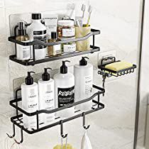 Check this out on Amazon Bathroom Shower Organization, Shower Caddies, Shower Organizer, Wall Mounted Bathroom Storage, Shower Rack, Shower Shelf, Steel Bath, Bath Organization, Shower Storage