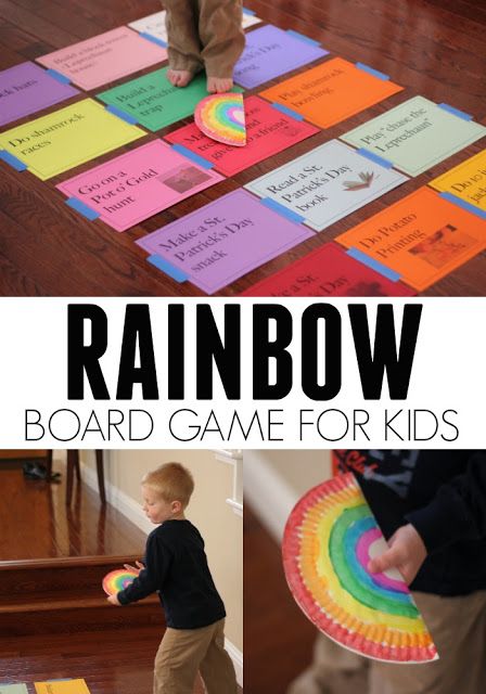 Giant Rainbow Board game for kids! Perfect for St. Patrick's Day with toddlers and preschoolers. Leprechaun Preschool, Rainbow Games, Preschool Board Games, Pocket Game, Printable Board Games, Social Games, Teaching Themes, Board Games For Kids, Diy Rainbow