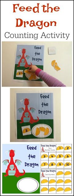 Crayon Freckles: Dragons Love Tacos Math Activity for Kids - free printable Fairy Tale Activities, Toddler Math, Preschool Math Games, Dragons Love Tacos, Math Activities For Kids, Math Games For Kids, Card Games For Kids, Fun Math Games, Math Game