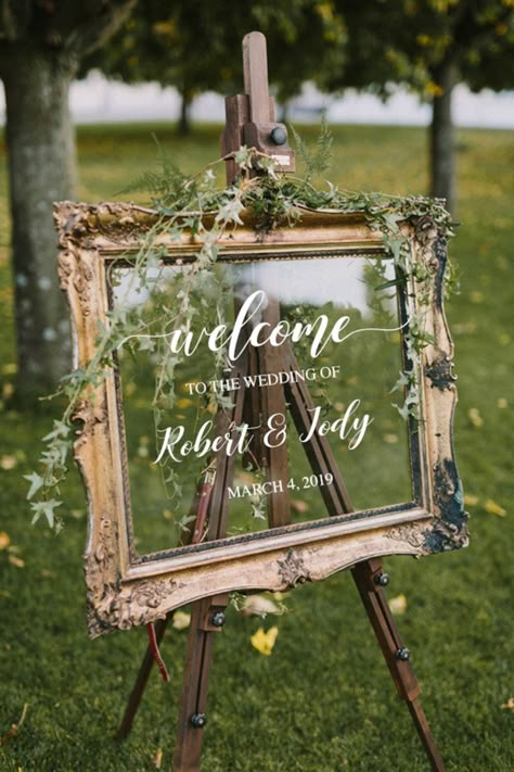 Wedding Mirror, בר מצווה, Future Wedding Plans, Cute Wedding Ideas, Wedding Welcome Sign, Virginia Beach Va, Wedding Welcome Signs, Wedding 2024, Wedding Mood Board