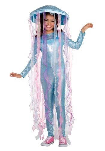 Diy Sea Creature Costume, Sea Animal Costumes, Fish Fancy Dress, Fish Costume Kids, Umbrella Jellyfish, Jellyfish Halloween, Sea Creature Costume, Finding Nemo Costume, Creature Costume